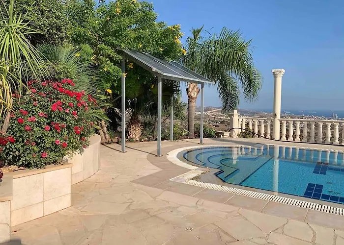 アパート Breath-taking Guest On Hill Top Mesa Geitonia